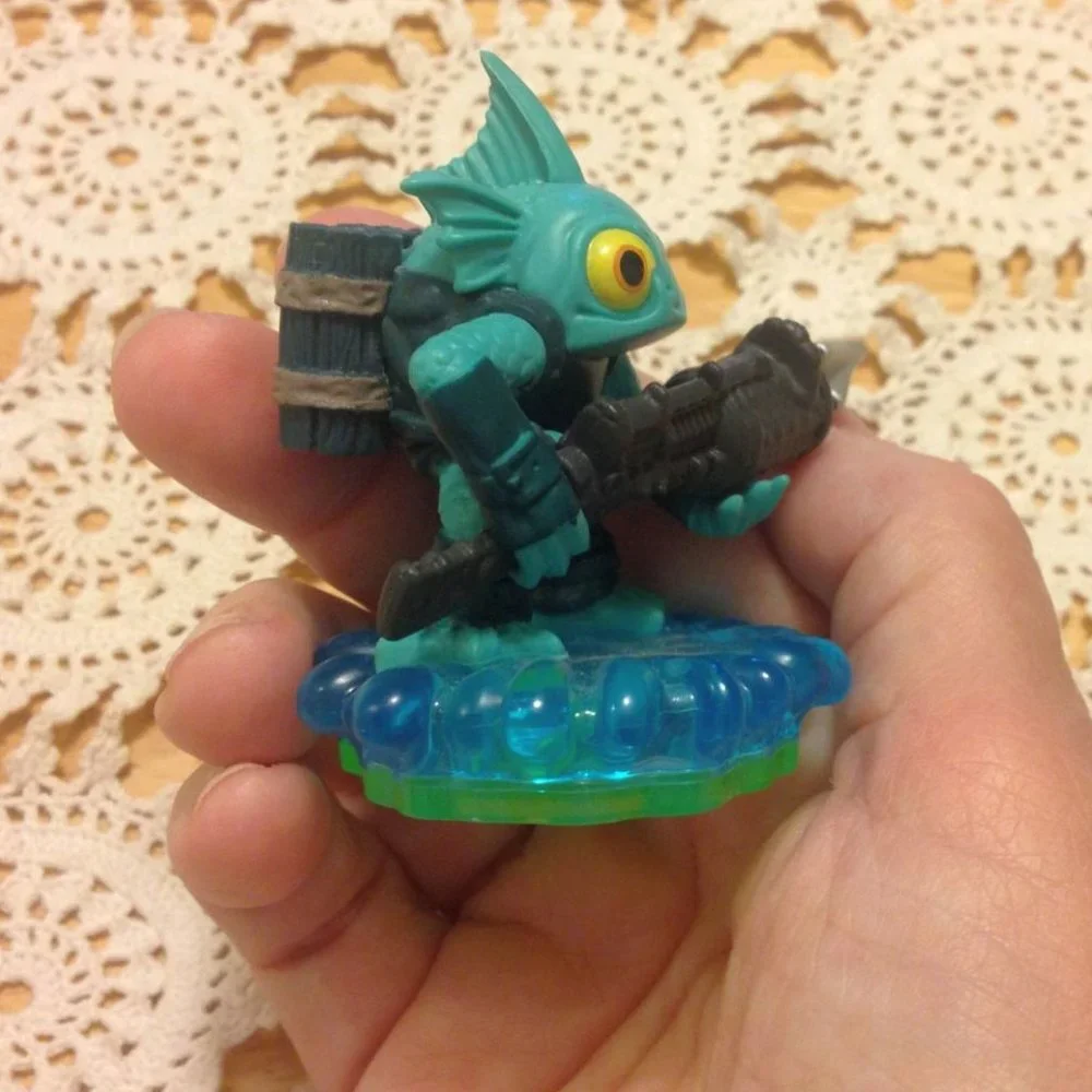 Skylanders Gill Grunt Figure Spyro's Adventure 2011 Activision
